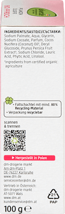 Растителен сапун с био праскова alverde NATURKOSMETIK