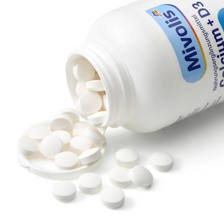 Comprimate Calciu + Vitamina D3 Mivolis