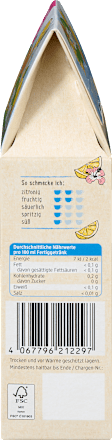 Tisana fredda Bio con limone Bio, ibisco Bio e mandarino Bio dmBio
