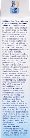 Magnezijum + kalcijum + D3, tablete, dodatak ishrani Mivolis