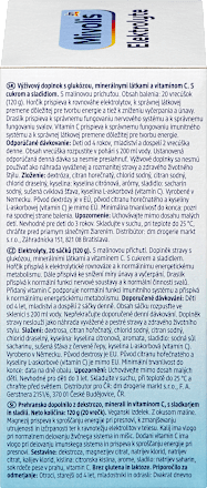 Elektrolitok étrend-kiegészítő, málna ízesítéssel Mivolis