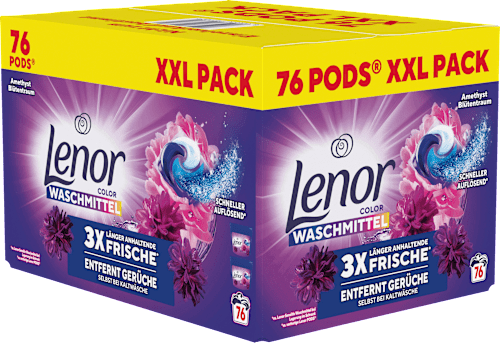 Universalwaschmittel All-in-1 Pods Amethyst & Blütentraum Lenor