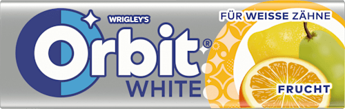 Kaugummi White Frucht Orbit