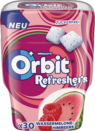 Kaugummi Refreshers Wassermelone-Himbeere zuckerfrei Orbit