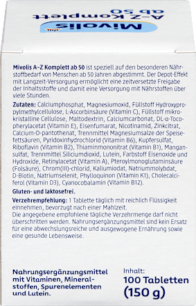 A-Z Komplett ab 50 Mivolis
