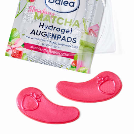 Blazinice iz hidrogela za nego kože pod očmi Strawberry Matcha Balea