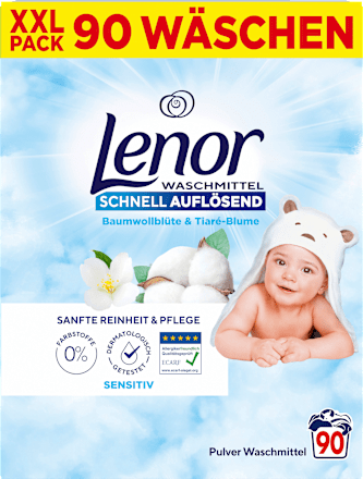 Waschmittelpulver Sensitiv  Lenor