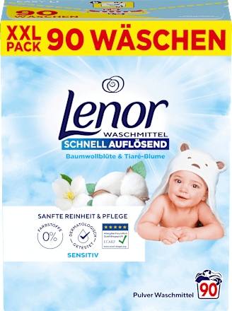 Waschmittelpulver Sensitiv  Lenor