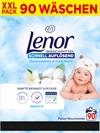 Waschmittelpulver Sensitiv  Lenor