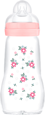 Staklena bočica, 0-6 mj., 260 ml mam