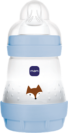 Anti colic plastična bočica za bebe, 160 ml mam