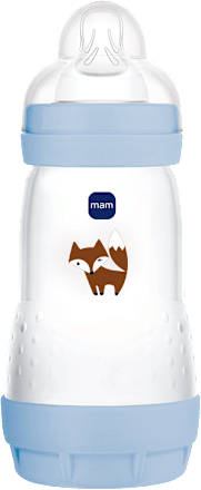 Anti colic plastična bočica za bebe, 260 ml mam