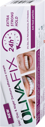 Pričvrstilna krema za zobne proteze Regular OLIVAFIX