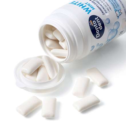 Kaugummi zuckerfrei White Mint Dontodent