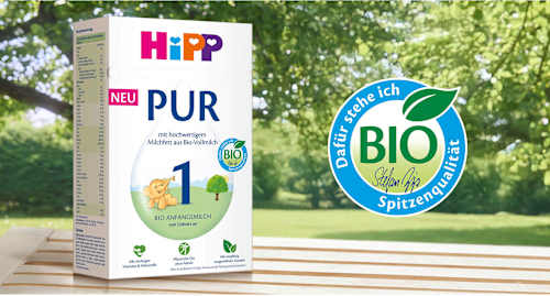 Anfangsmilch 1 PUR von Geburt an HiPP