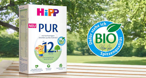 Folgemilch PUR ab dem 12.Monat HiPP