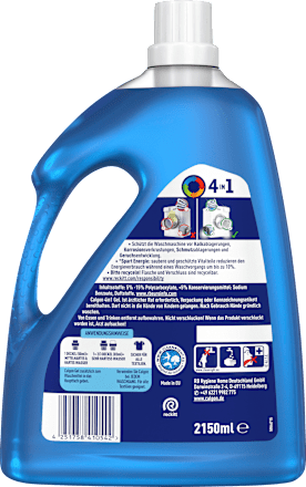 Waschmaschinenreiniger Wasserenthärter Power Gel 4in1 Calgon