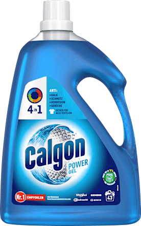 Waschmaschinenreiniger Wasserenthärter Power Gel 4in1 Calgon