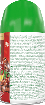 Duftspray Freshmatic Max Nachfüller Baked Apple & Cinnamon AIR WICK