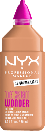 Tekući puder Make 'Em Wonder – 18 Golden Light NYX PROFESSIONAL MAKEUP
