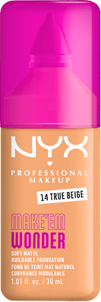 Фон дьо тен Make 'Em Wonder, Nr. 14 True Beige NYX PROFESSIONAL MAKEUP