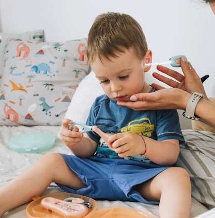 Set pentru îngrijire bebeluși 6în1 orange babysnugg