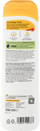 Ošetrujúci sprchovací gél Family, mango & figa alverde NATURKOSMETIK