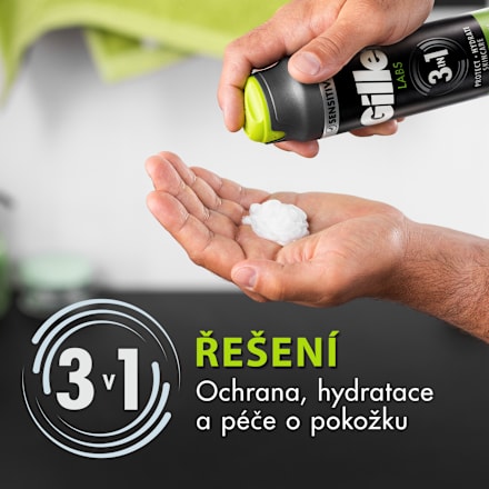 gel na holení Labs 3 v 1 Gillette