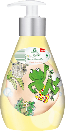 Flüssigseife Kinder sensitiv Pfirsichblüte Frosch Senses