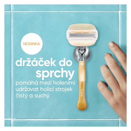 ComfortGlide dámský holicí strojek Argan Oil + 1 hlavice Gillette Venus