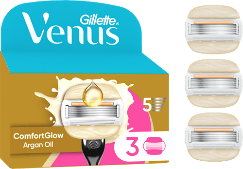 ComfortGlide náhradní holicí hlavice Argan Oil Gillette Venus