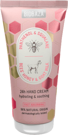 Krema za roke Bees' Honey & Goat Milk  Biobaza