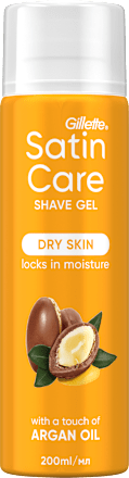 gel na holení Argan Oil Satin Care