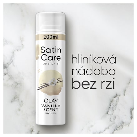 gel na holení Vanilla Scent Satin Care