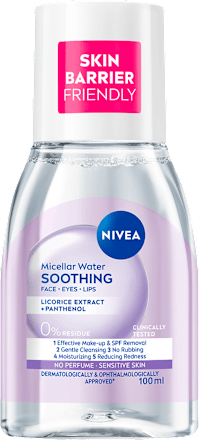 Micelarna voda za občutljivo kožo Soothing, potovalna velikost NIVEA