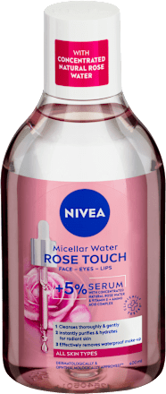 Dvojfázová čistiaca micelárna voda Rose Touch NIVEA