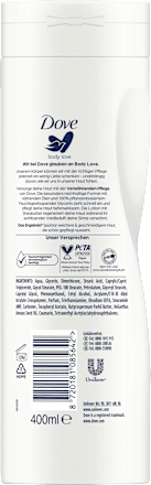 Bodylotion body love verwöhnende Pflege Dove