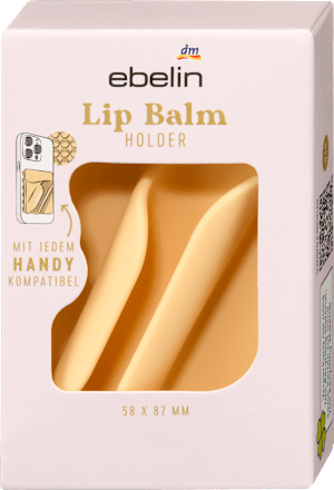 Lippenbalm Halter gelb It's a match ebelin