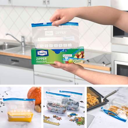 Zipper Allzweckbeutel 1 L Toppits