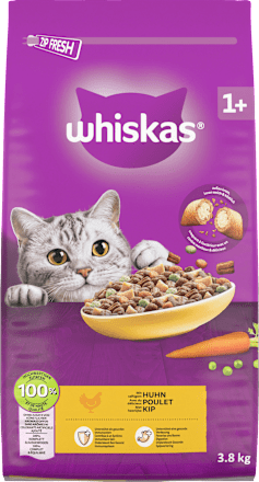 Trockenfutter Katze mit Huhn, Adult 1+ Whiskas