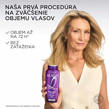 Šampón pre objem vlasov Collagen Lifter L'ORÉAL PARiS ELSEVE