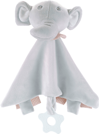 Dojenčkova prva ninica slonček z grizalom v darilni embalaži free Play