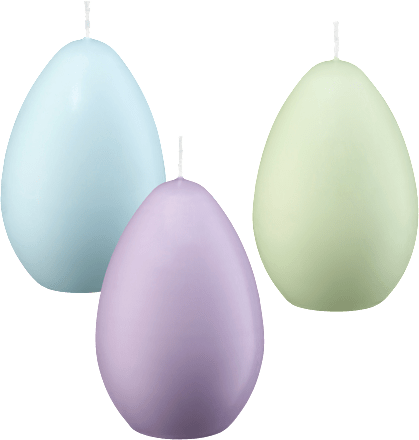 Kerze in Eiform Trend sortiert Profissimo