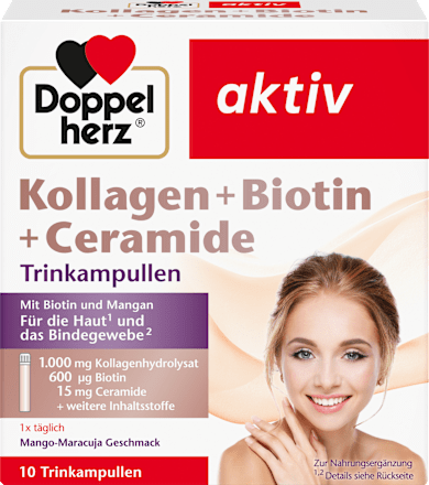 Kollagen + Biotin + Ceramide Trinkampullen Doppelherz