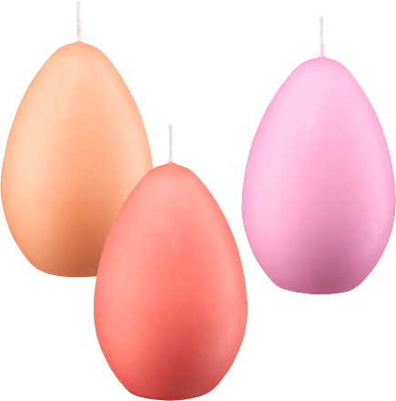 Kerze in Eiform Trend sortiert Profissimo