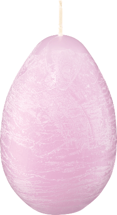 Kerze in Eiform rustikal sortiert Profissimo