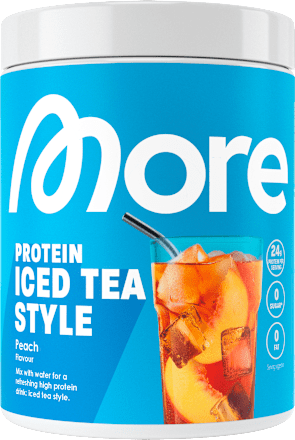 Proteinpulver Iced Tea Peach More Nutrition