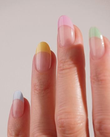 UV Nagelfolien Pastel French Doonails