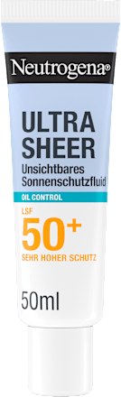 Sonnenfluid Gesicht Ultra Sheer Oil Control, LSF 50+ Neutrogena