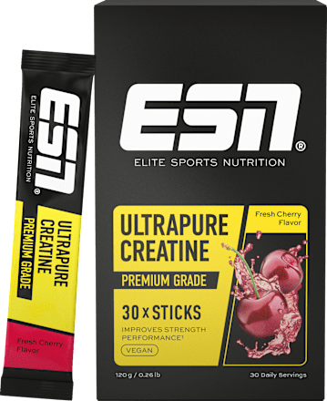 Sticks Ultrapure Creatine Fresh Cherry Flavor ESN